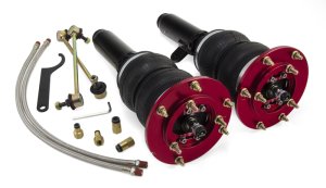 BMW M3 Coilover Suspension Kit - Front - Air Lift - Double-bellow air springs, Monotube struts, with adjustable camber plates - Red - `15-`18